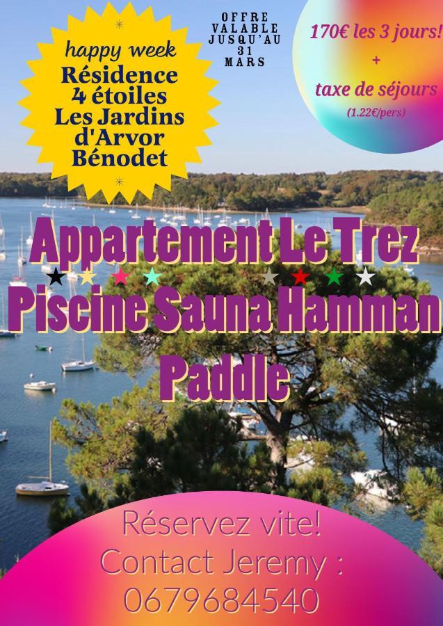 Le Trez, Residence 4 Etoiles Bénodet Екстериор снимка